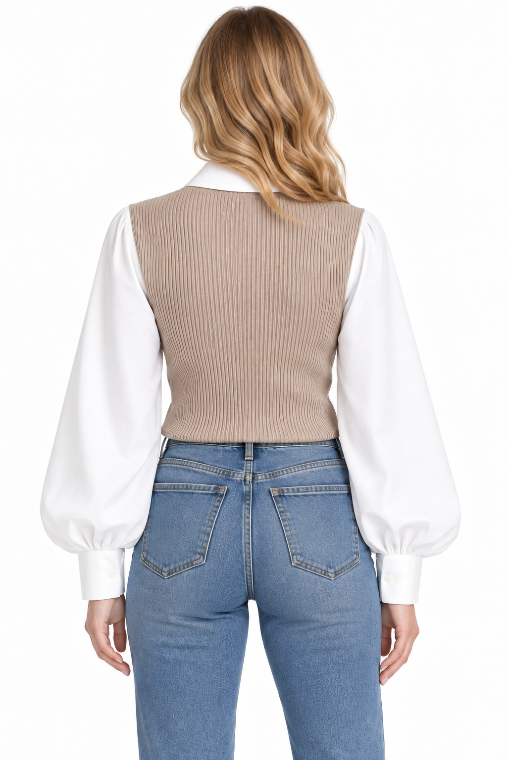 SHEILA-BLUSA DE DOS PIEZAS