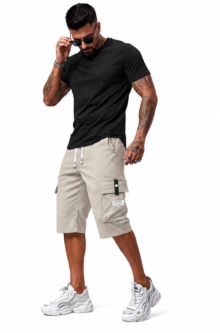 HECTOR-PANTALONES CORTOS CARGO