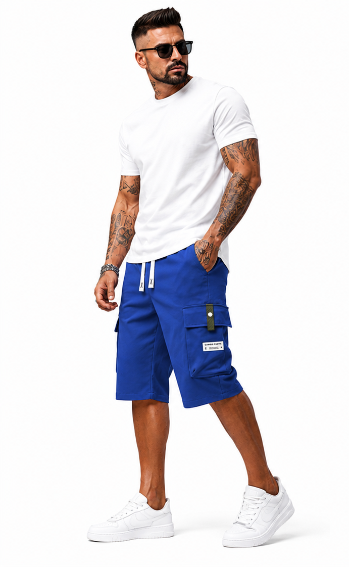HECTOR-PANTALONES CORTOS CARGO
