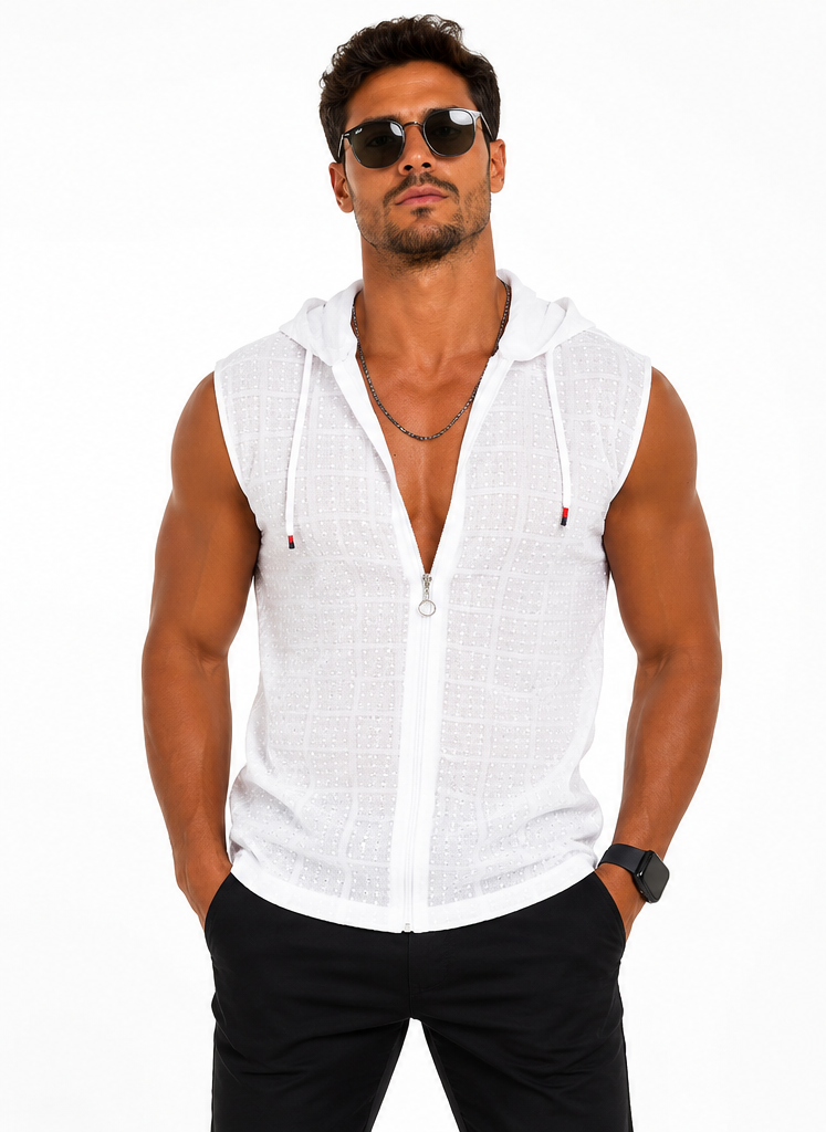 MYKE-CAMISETA CON CAPUCHA BEACH