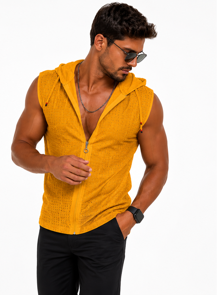 MYKE-CAMISETA CON CAPUCHA BEACH