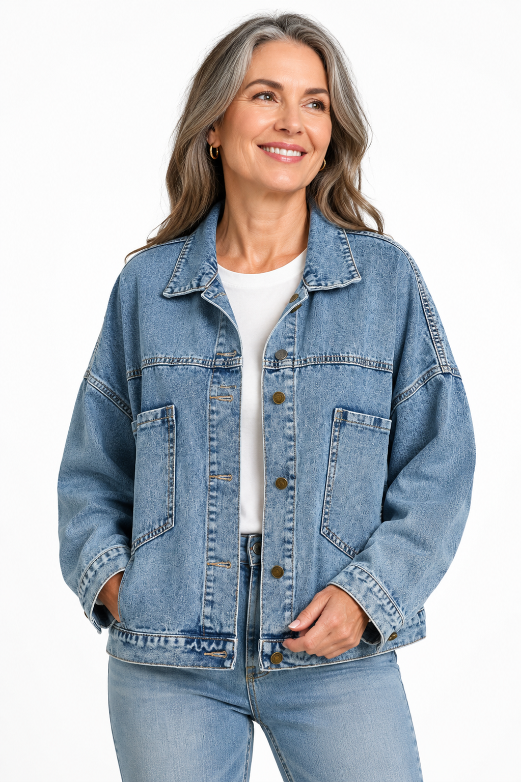 KYLIE-CHAQUETA VAQUERA