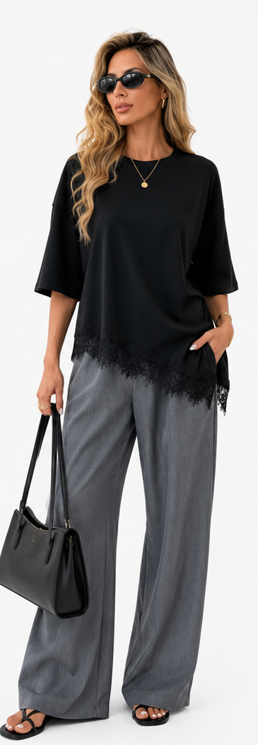 BERTA-CAMISETA HOLGADA